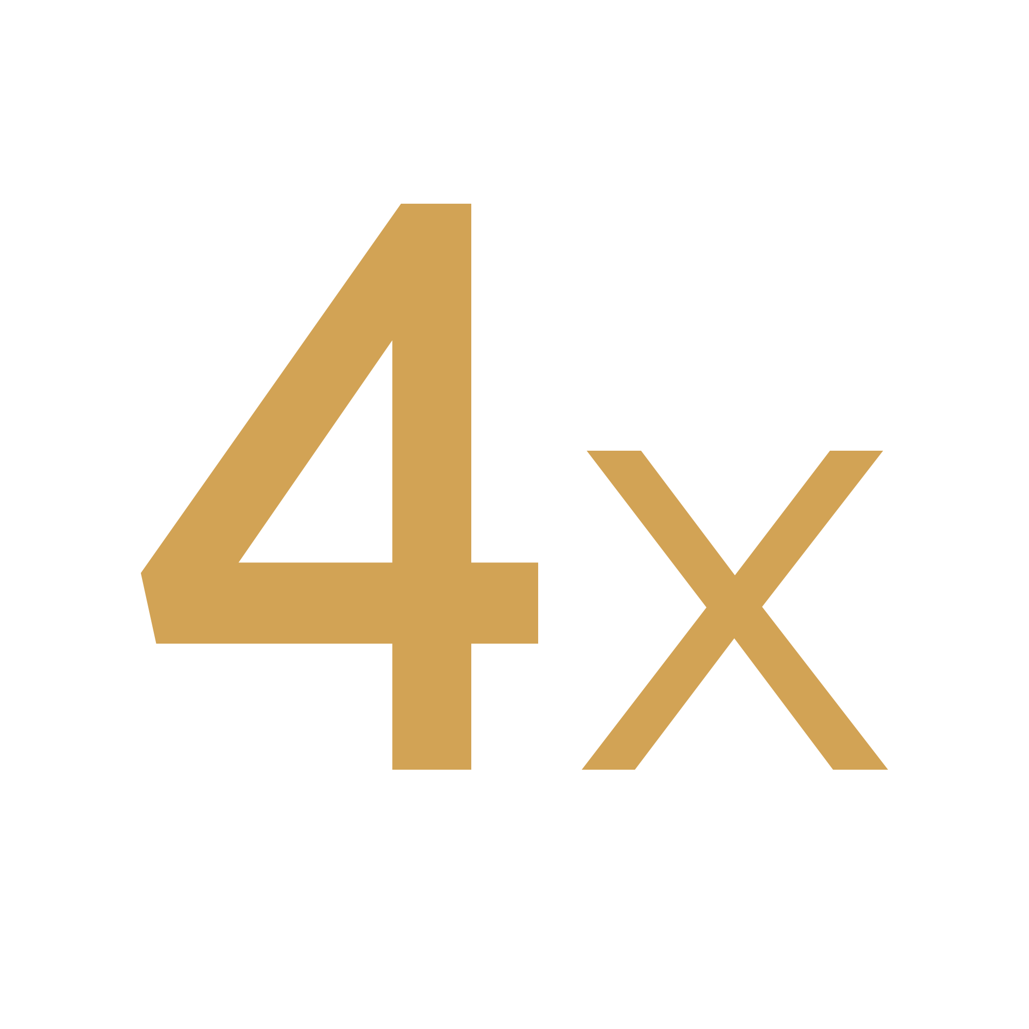 four times