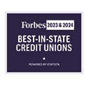 Forbes Best in state Credit Union 2023 and 2024