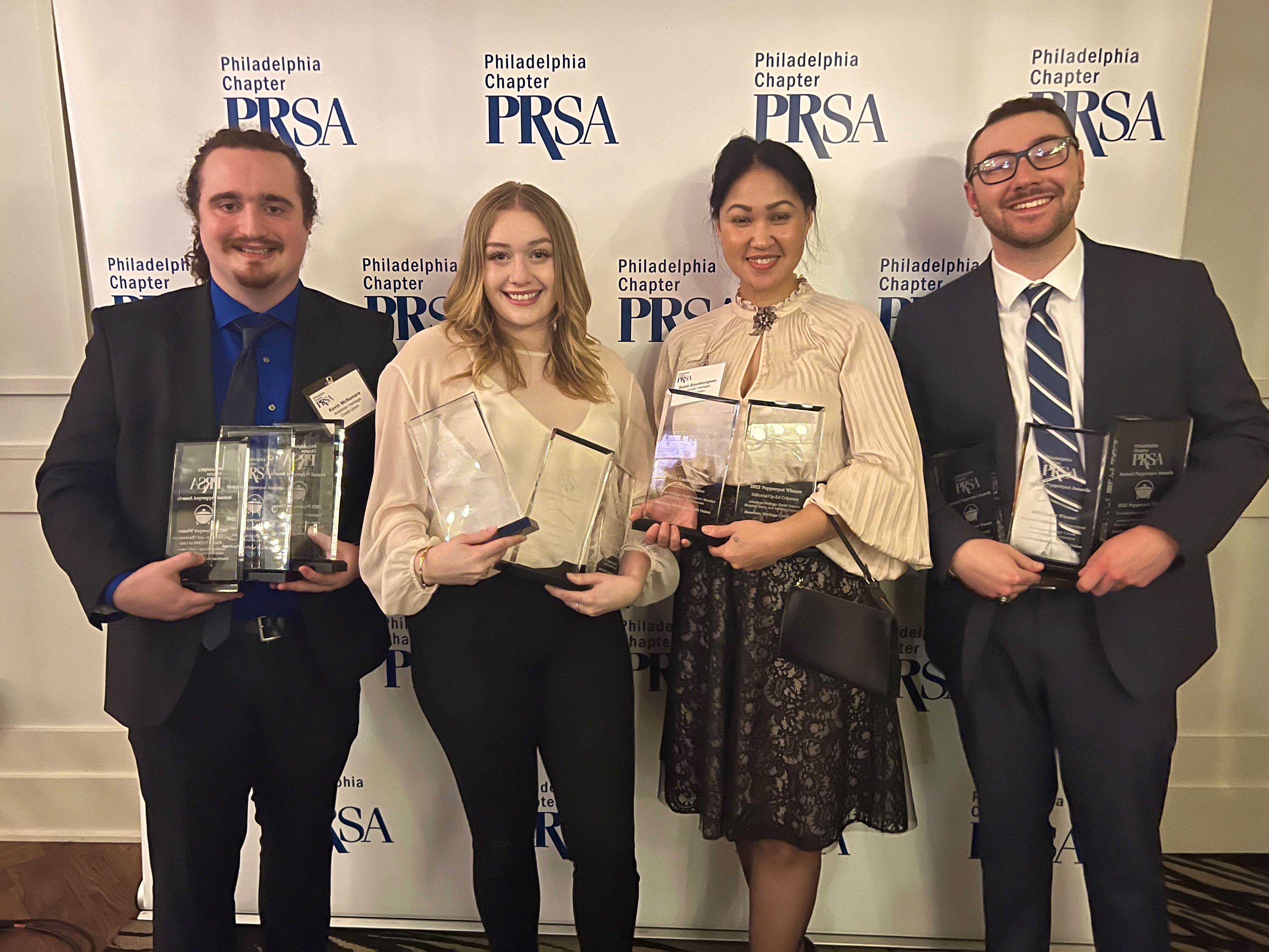 Four American Heritage Associates Hold 11 Total Awards From PRSA