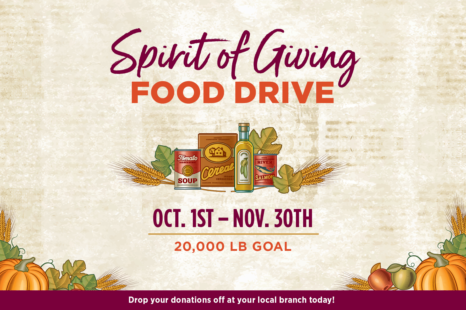 Spirit of Giving Food Drive 2024